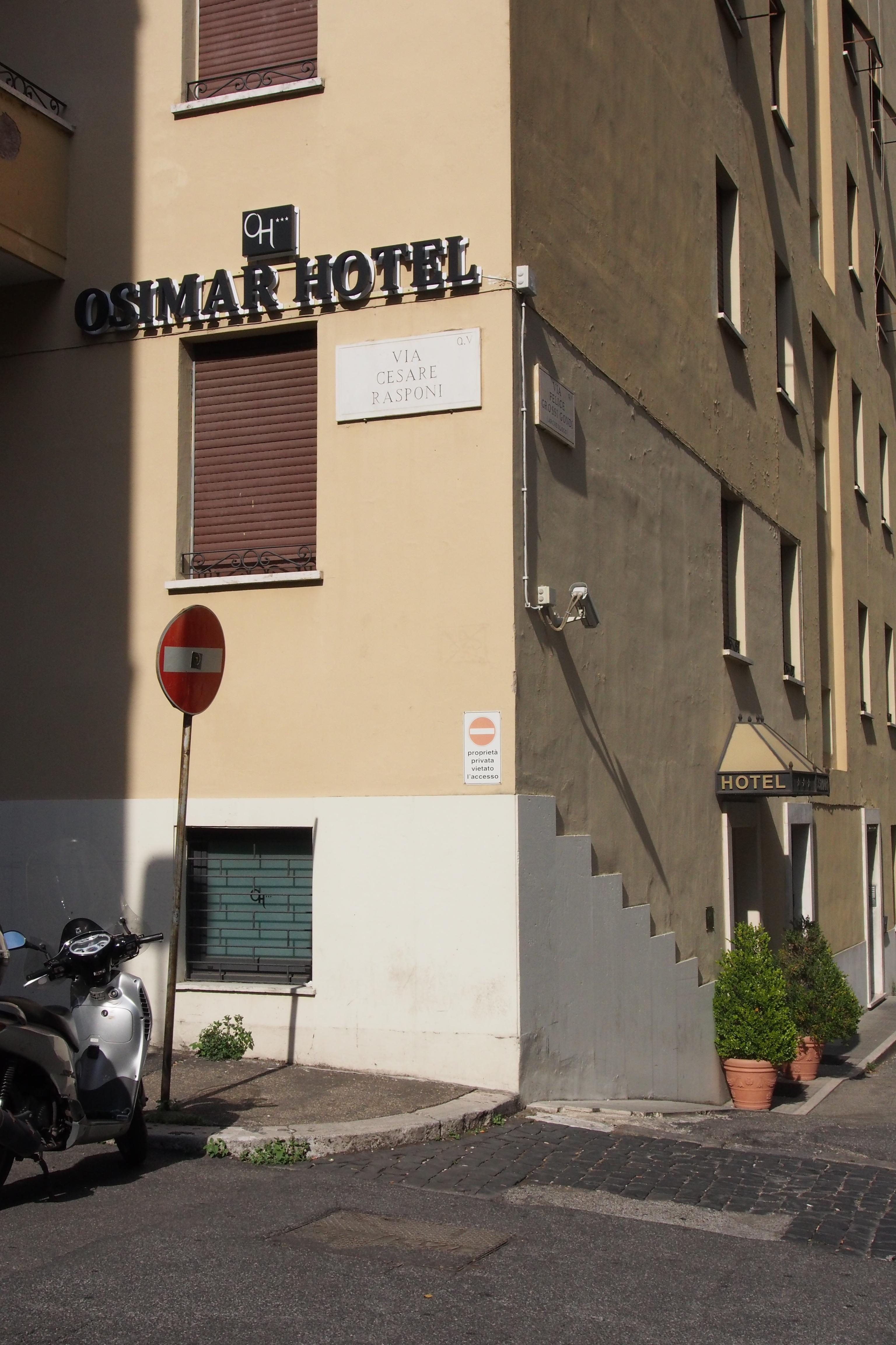 Hotel Osimar Rome Exterior photo